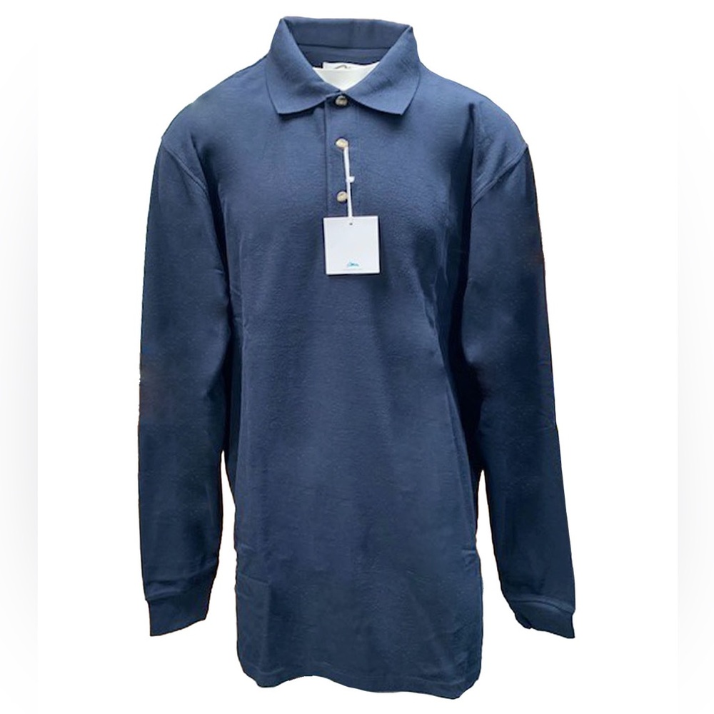 Tri-Mountain Men’s Champion 608 Pique Navy Golf Shirt